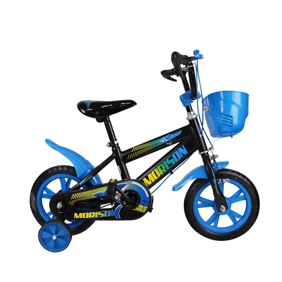 Bicicleta Rodada 12 Color Azul para Nio, Ruedas de Apoyo.