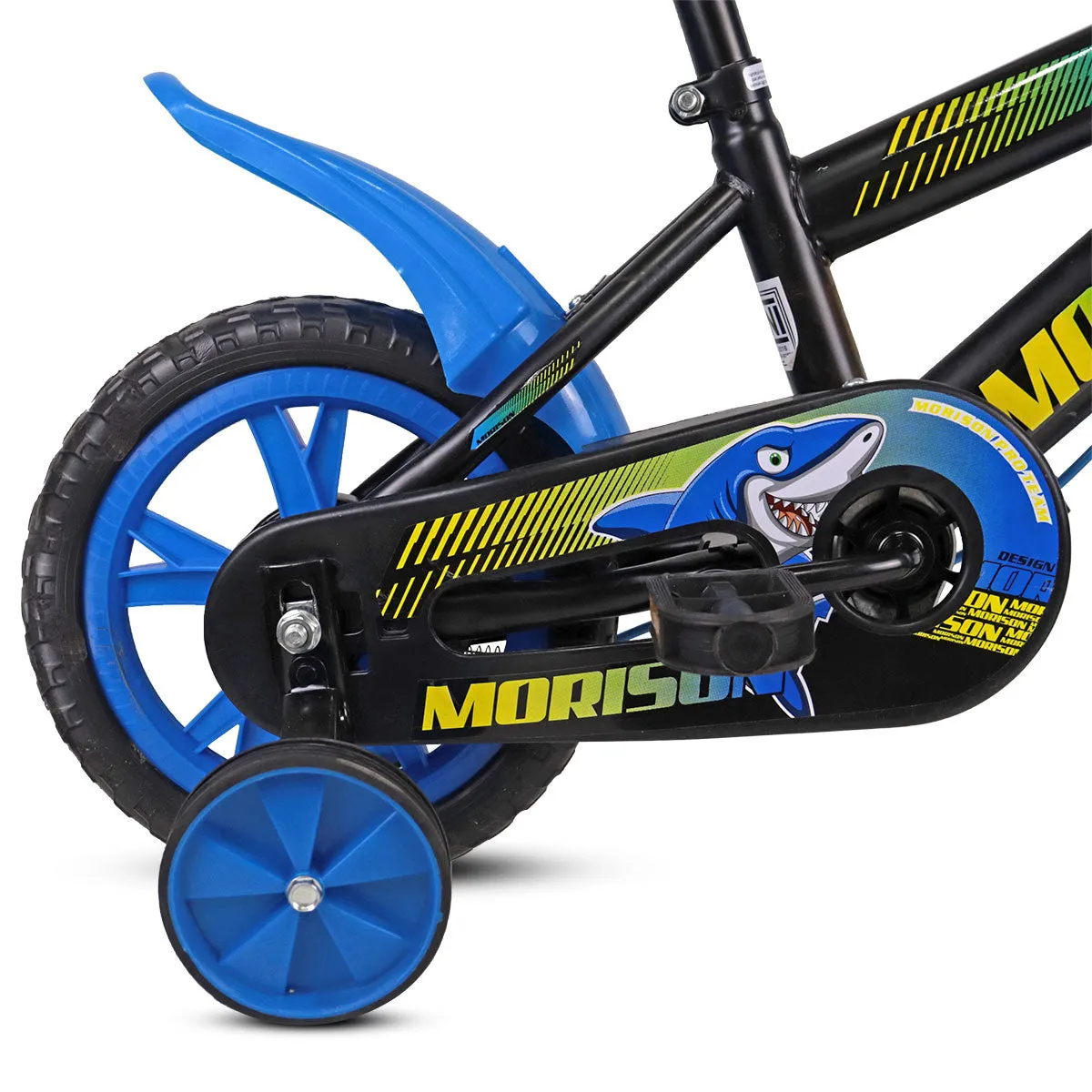 Bicicleta Rodada 12 Color Azul para Nio, Ruedas de Apoyo.