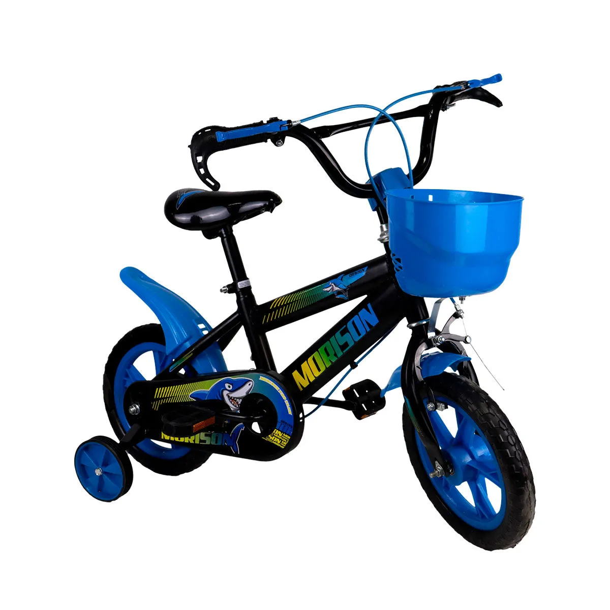 Bicicleta Rodada 12 Color Azul para Nio, Ruedas de Apoyo.