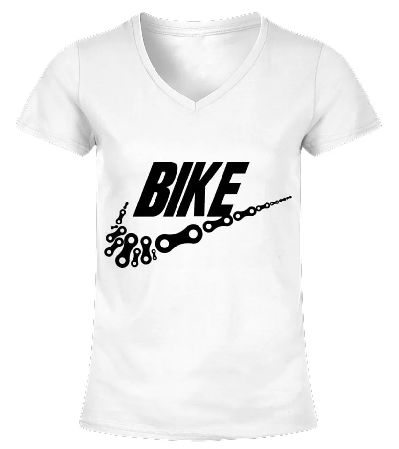 BIKE Camiseta cuello pico Mujer