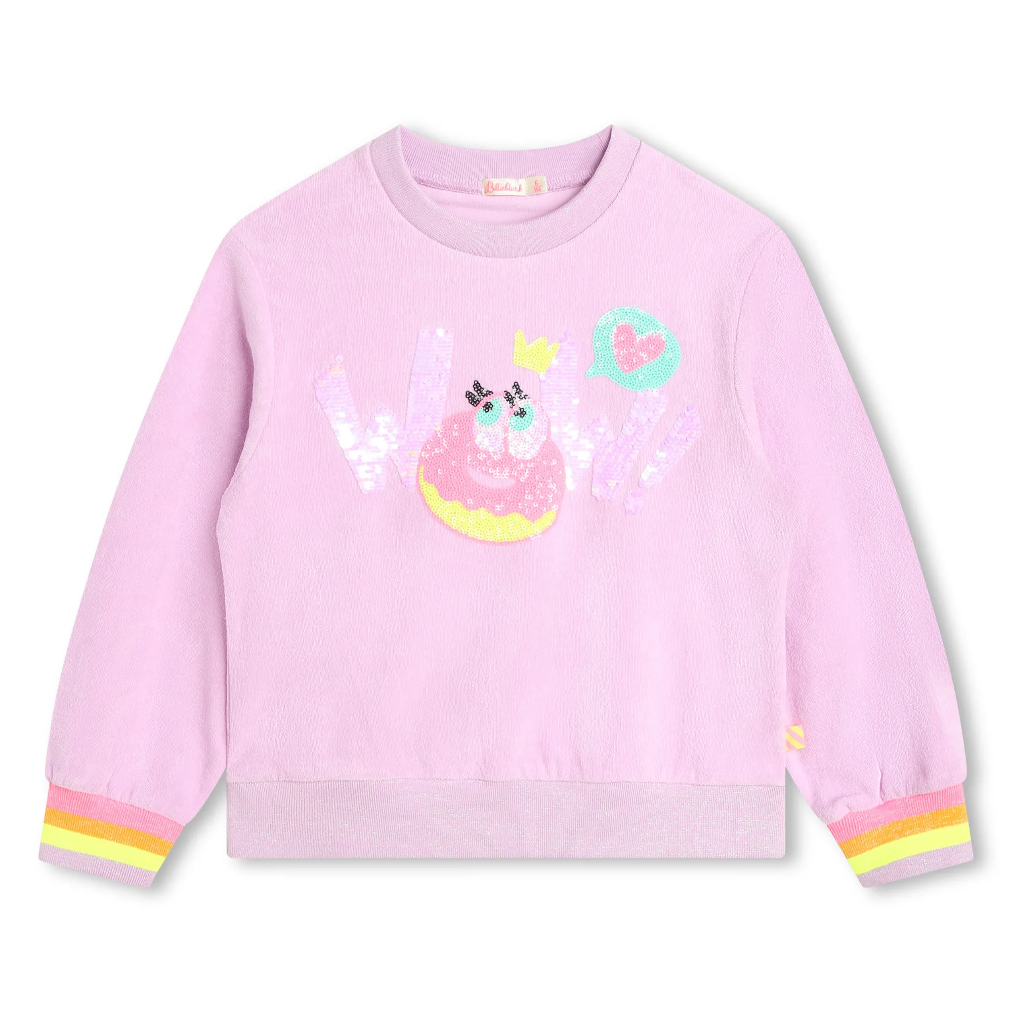 BILLIEBLUSH Sudadera felpa y lentejuelas