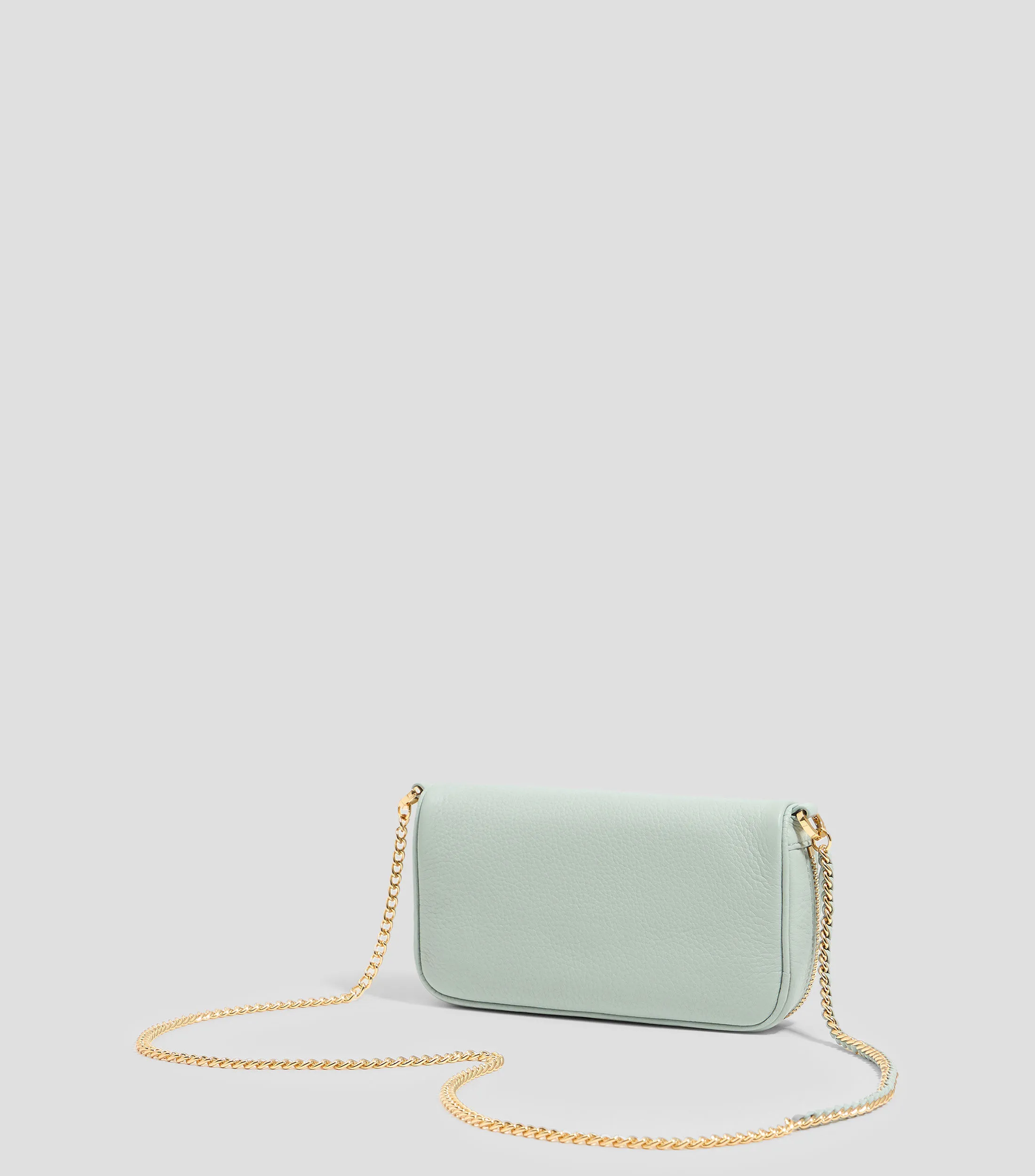 Bimba y Lola Bolso crossbody mini piel verde pastel Mujer