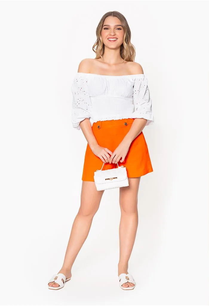 Blusa para dama hombros descubiertos