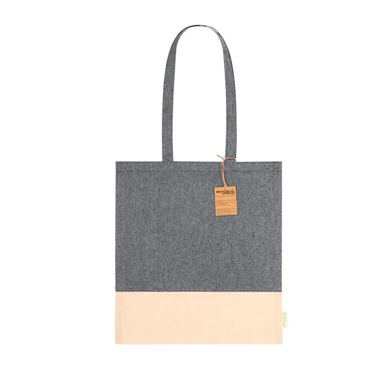 Bolsa de algodón reciclado con logo Skadi