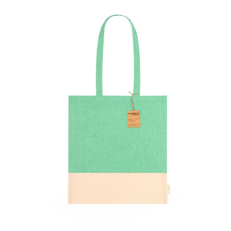 Bolsa de algodón reciclado con logo Skadi