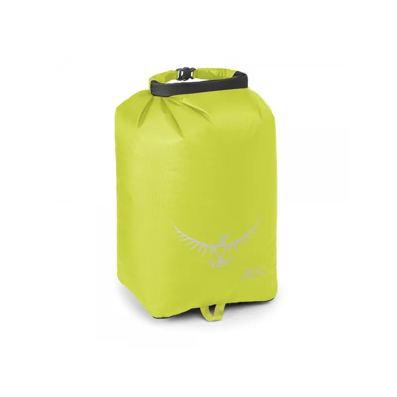 Bolsa de almacenamiento impermeable Osprey Ultralight DrySack 20 (Electric Lime)