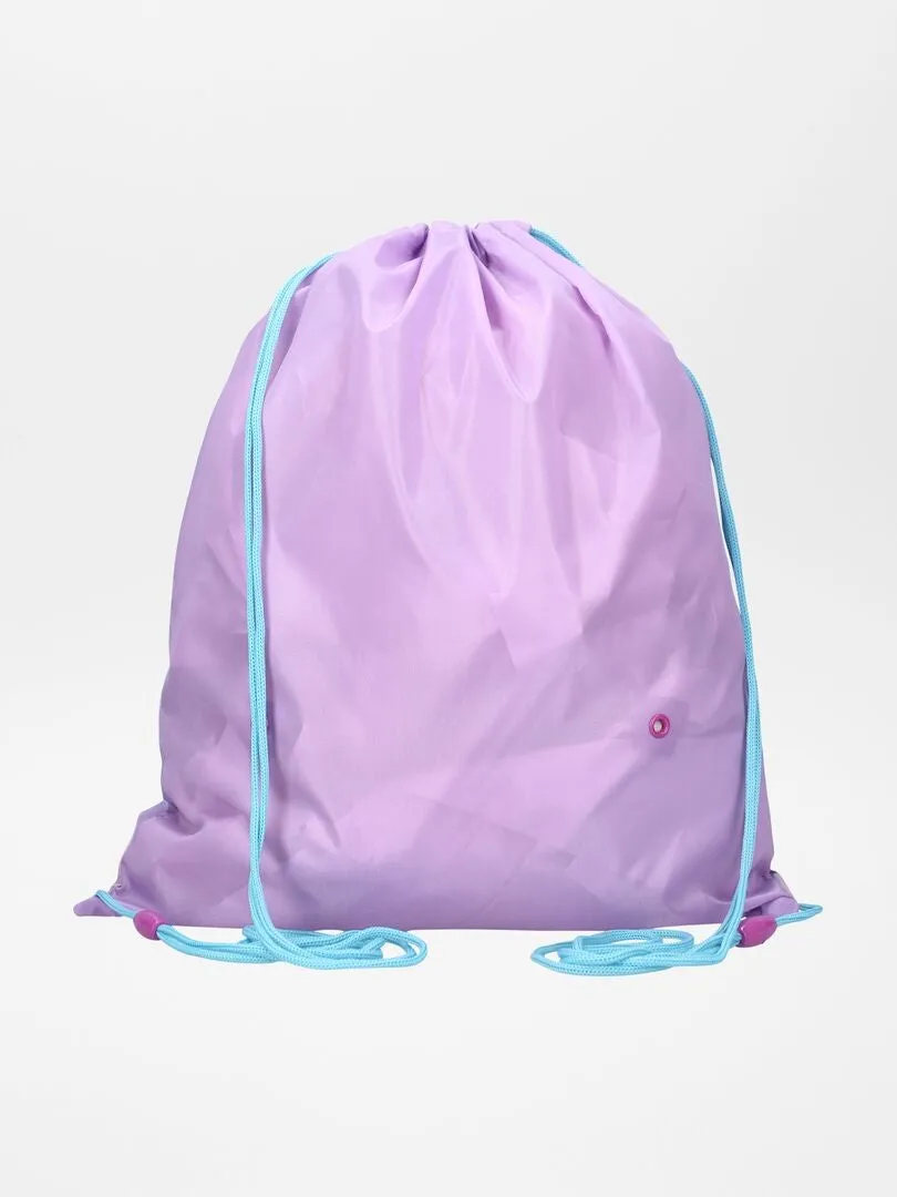 BOLSA DE PISCINA 'ELSA' 'FROZEN'  AZUL