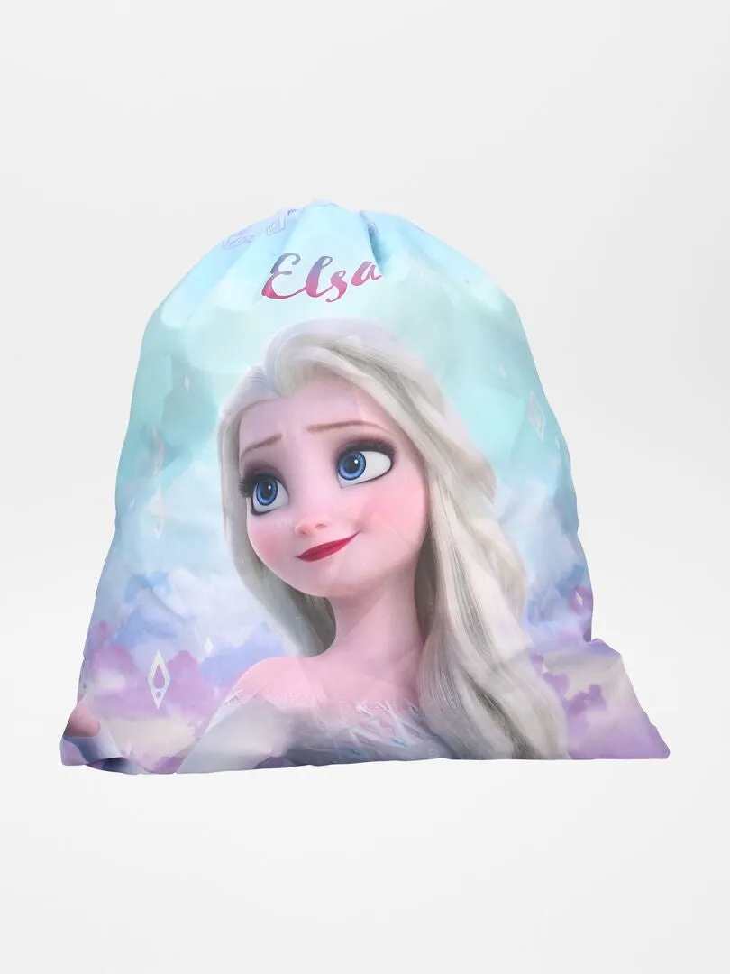 BOLSA DE PISCINA 'ELSA' 'FROZEN'  AZUL