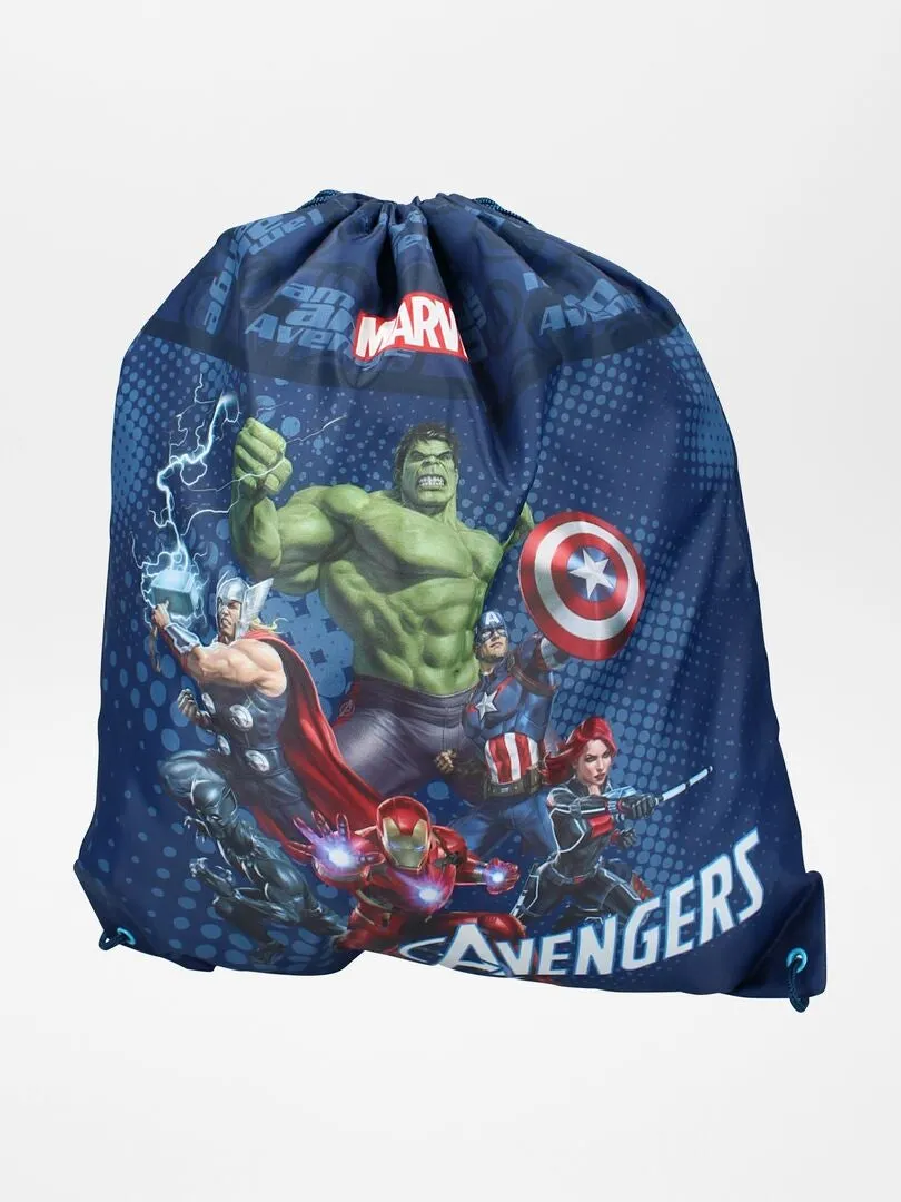 BOLSA DE PISCINA 'LOS VENGADORES'  AZUL