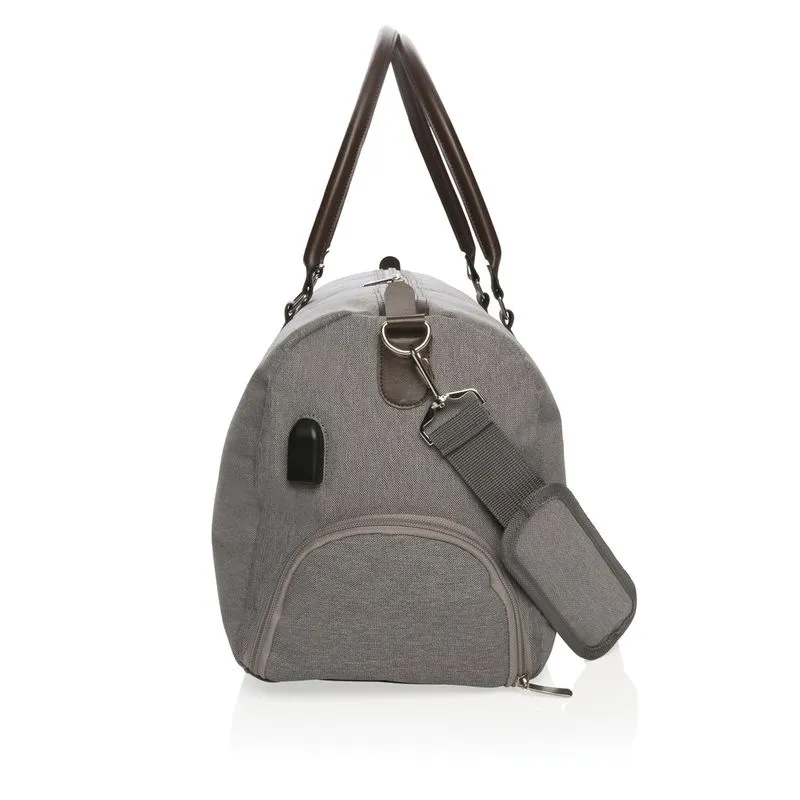 Bolsa fin de semana con salida USB