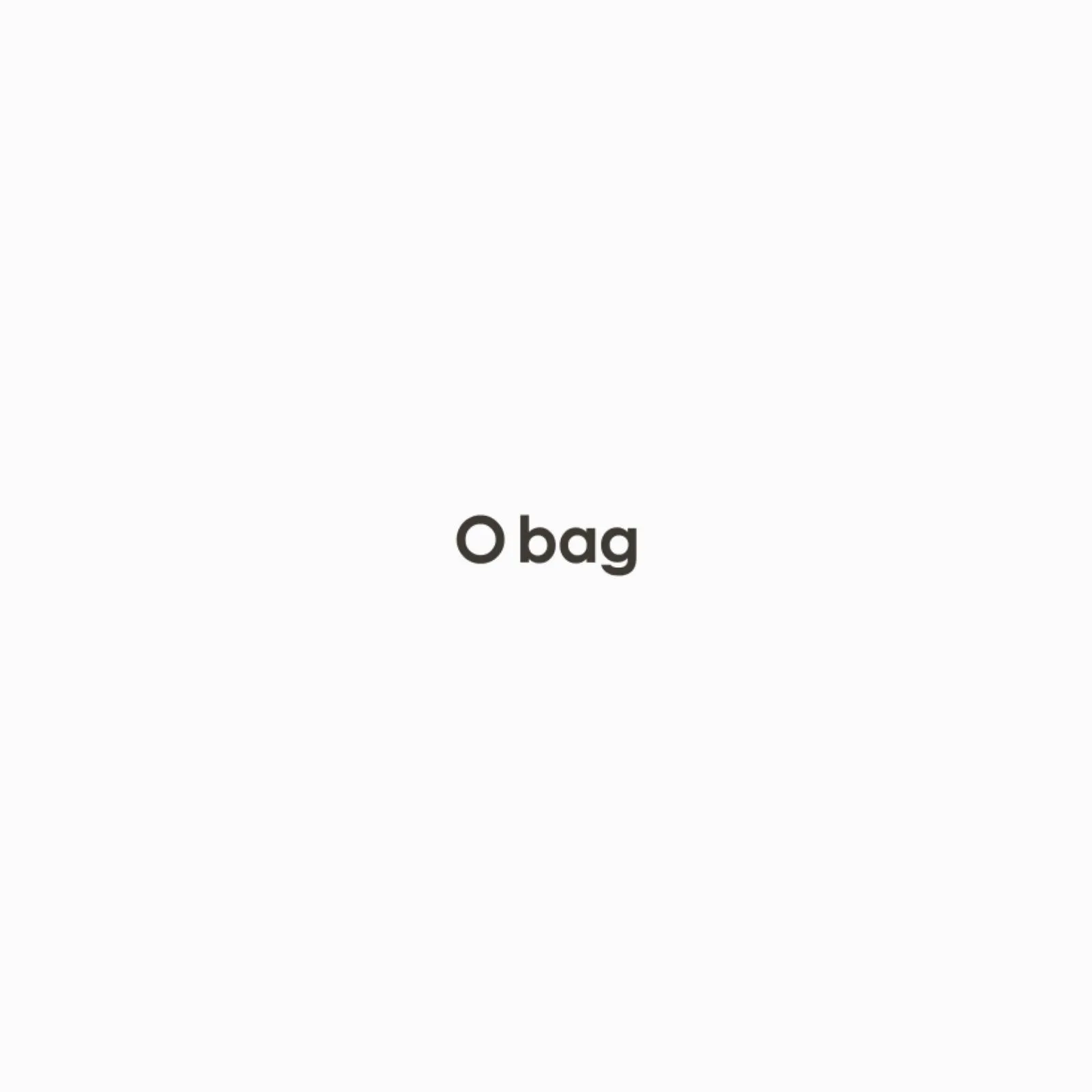 Bolsa interna negro efecto granulado O bag unique baby