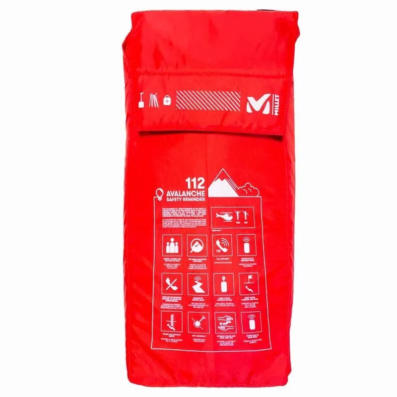 Bolsa Millet Bolsillo de seguridad (rojo)