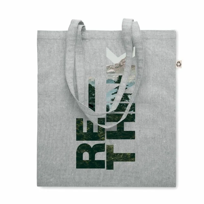 Bolsa publicitaria de material reciclado Abin