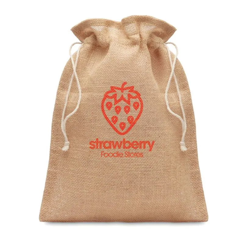 Bolsa regalo pequeña de yute