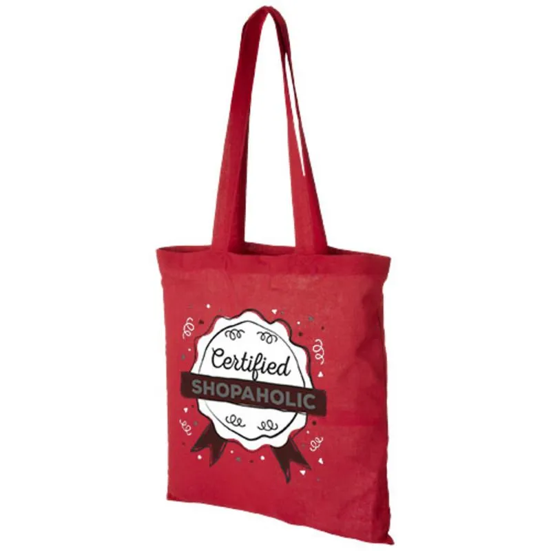 Bolsa tote corporativa con asa larga Carolina