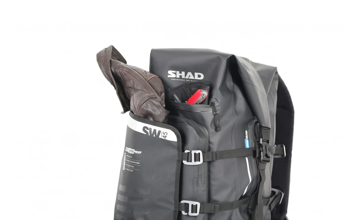BOLSA TRASERA SHAD SW45 NEGRO |X0SW45|