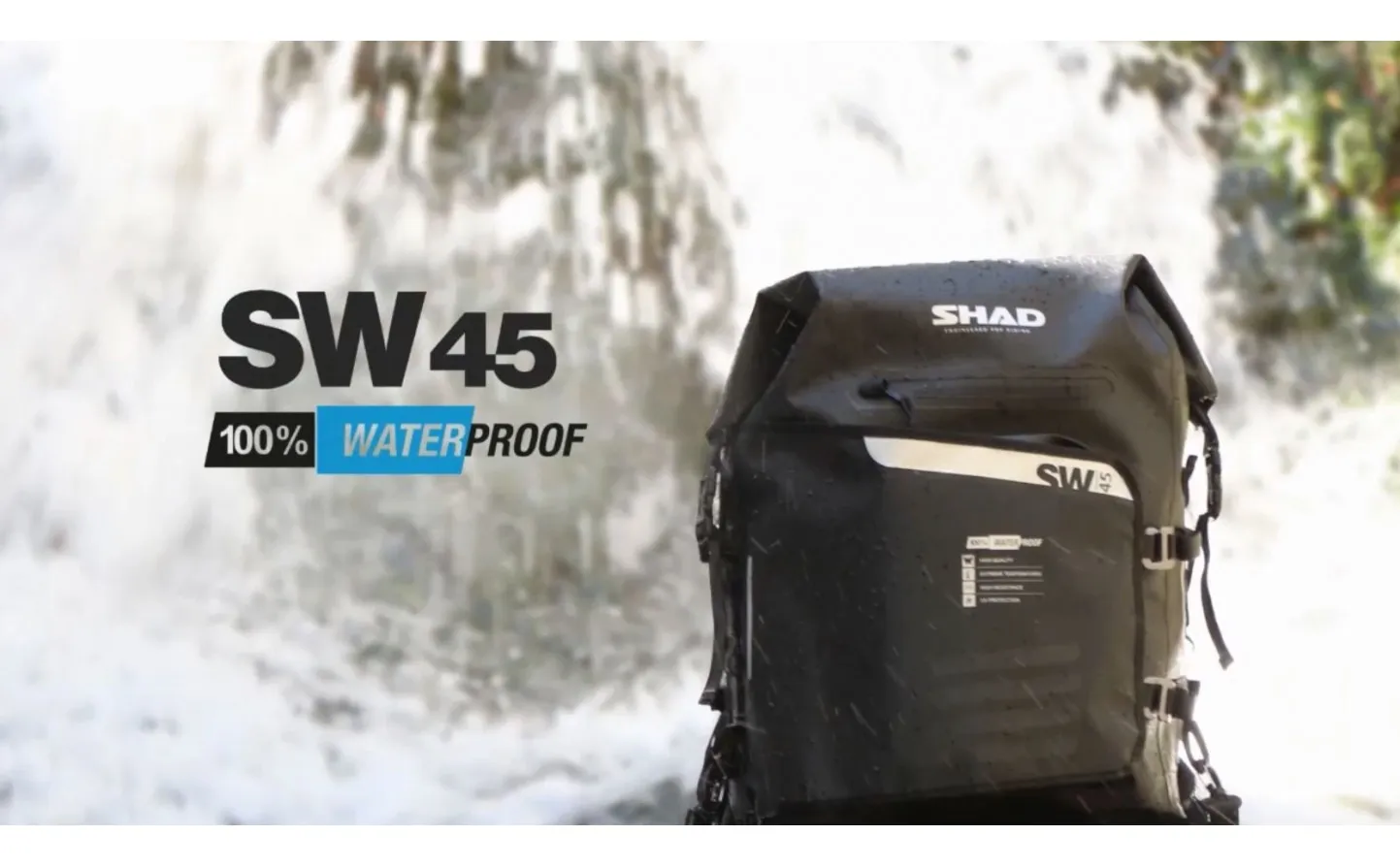 BOLSA TRASERA SHAD SW45 NEGRO |X0SW45|