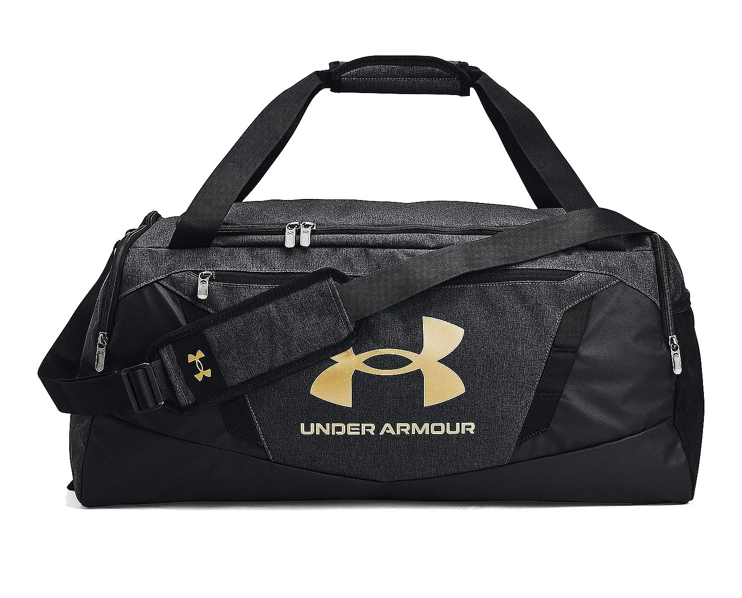 BOLSA UNDER ARMOUR UNDENIABLE 5.0 MD DUFFEL  BLACK/METALLIC GOLD