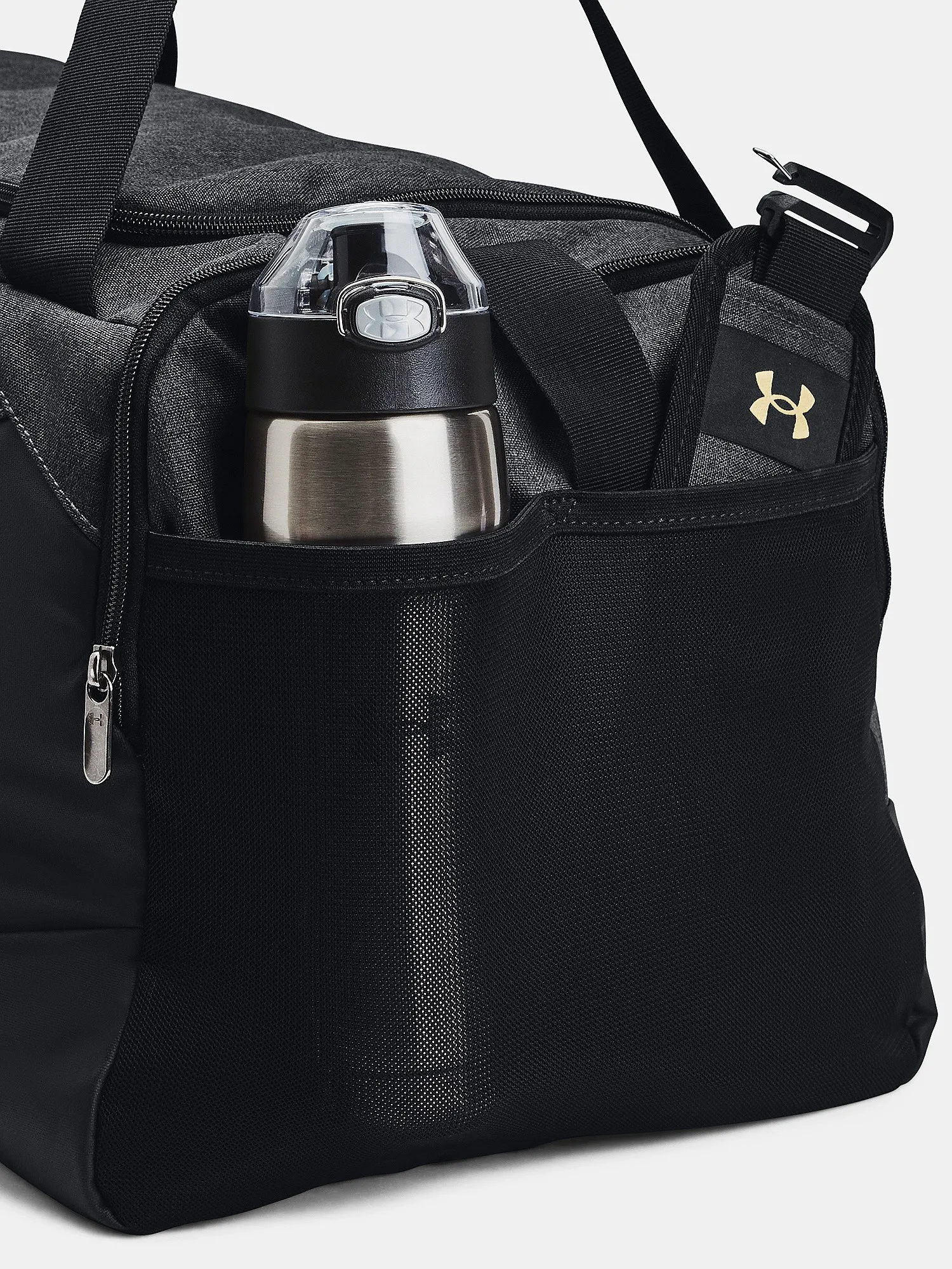 BOLSA UNDER ARMOUR UNDENIABLE 5.0 MD DUFFEL  BLACK/METALLIC GOLD