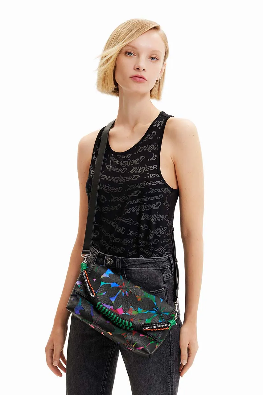 Bolso bandolera mediana flores Desigual 23SAXP72