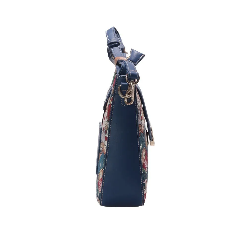 BOLSO BANDOLERA SATCHEL ESTAMPADO OSOS BEAR H798A