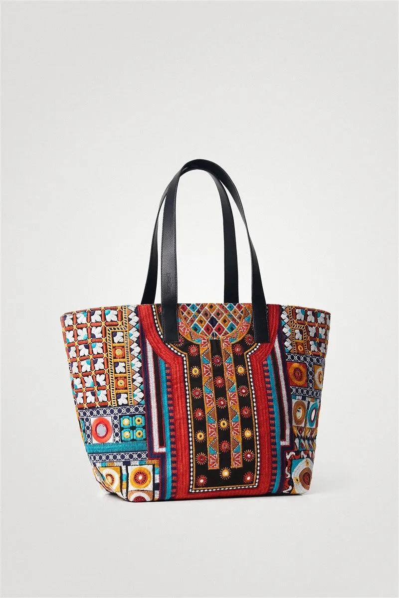 Bolso Bordados Dama Desigual 21WAXA48