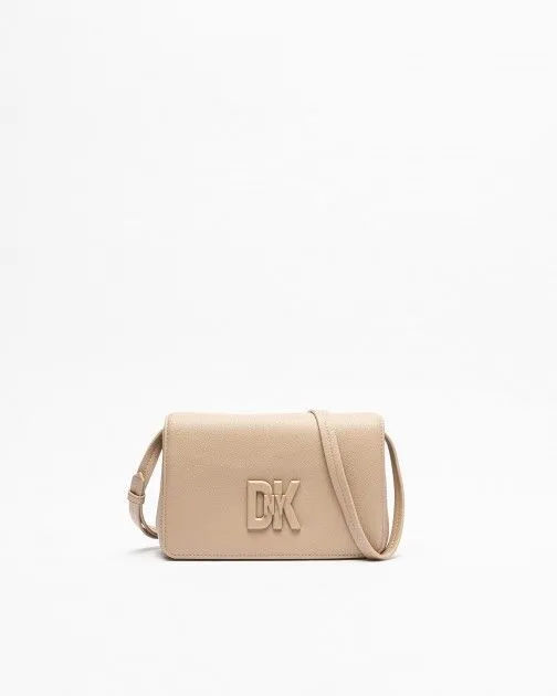 Bolso de hombro Dkny Seventh Avenue MD FL R33EKY30 Beige