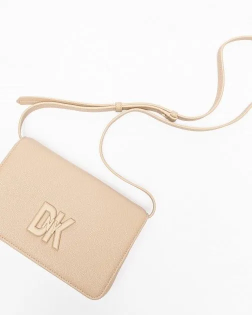 Bolso de hombro Dkny Seventh Avenue MD FL R33EKY30 Beige