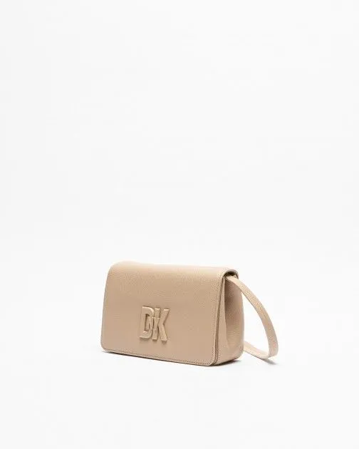 Bolso de hombro Dkny Seventh Avenue MD FL R33EKY30 Beige