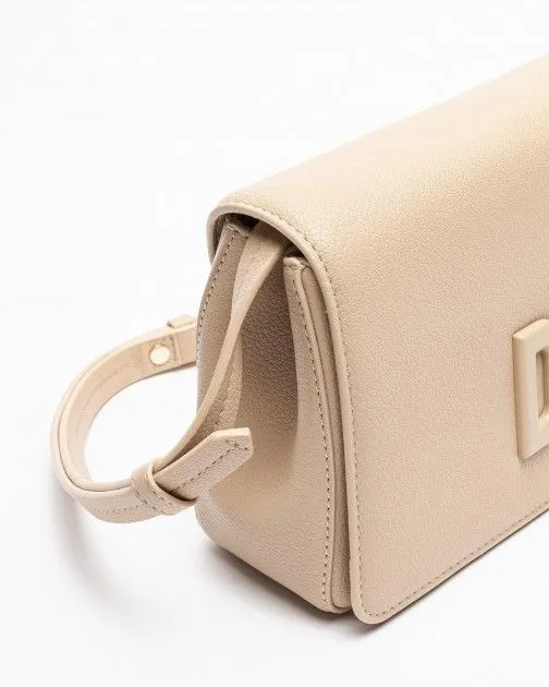 Bolso de hombro Dkny Seventh Avenue MD FL R33EKY30 Beige