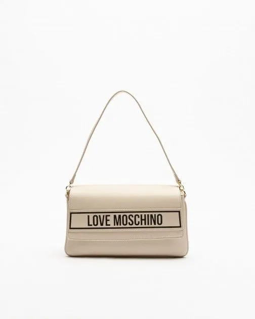 Bolso de hombro Love Moschino JC4211PP0H Beige
