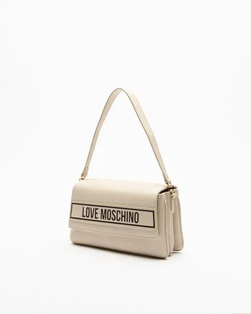 Bolso de hombro Love Moschino JC4211PP0H Beige