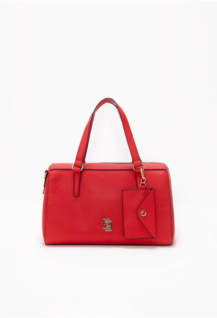 Bolso de mano con minicartera