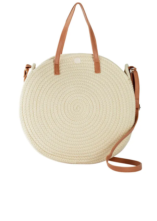 BOLSO DE PAJA NATURALCOñAC