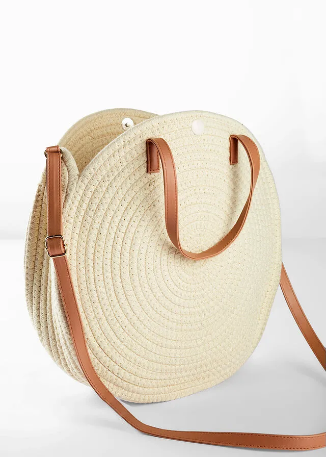 BOLSO DE PAJA NATURALCOñAC