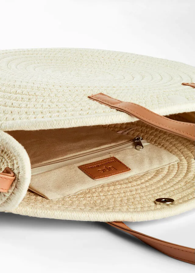 BOLSO DE PAJA NATURALCOñAC