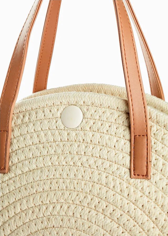 BOLSO DE PAJA NATURALCOñAC