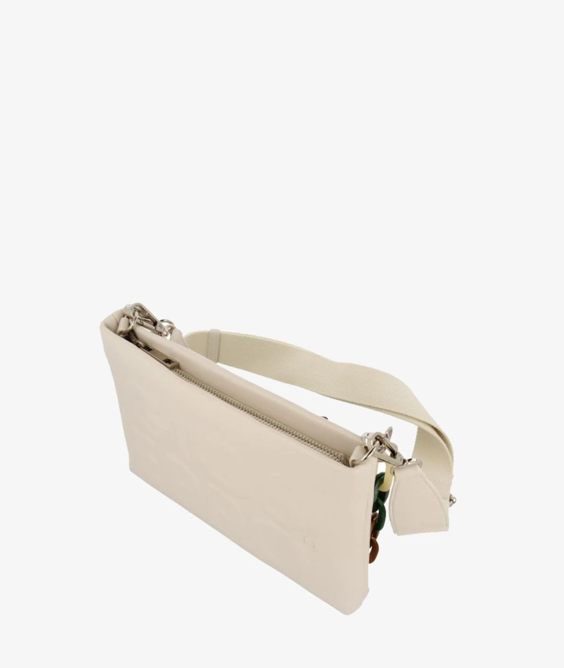 Bolso Gioseppo NOCATEE en hueso  Medidas 18 x 25 x 3 cmts
