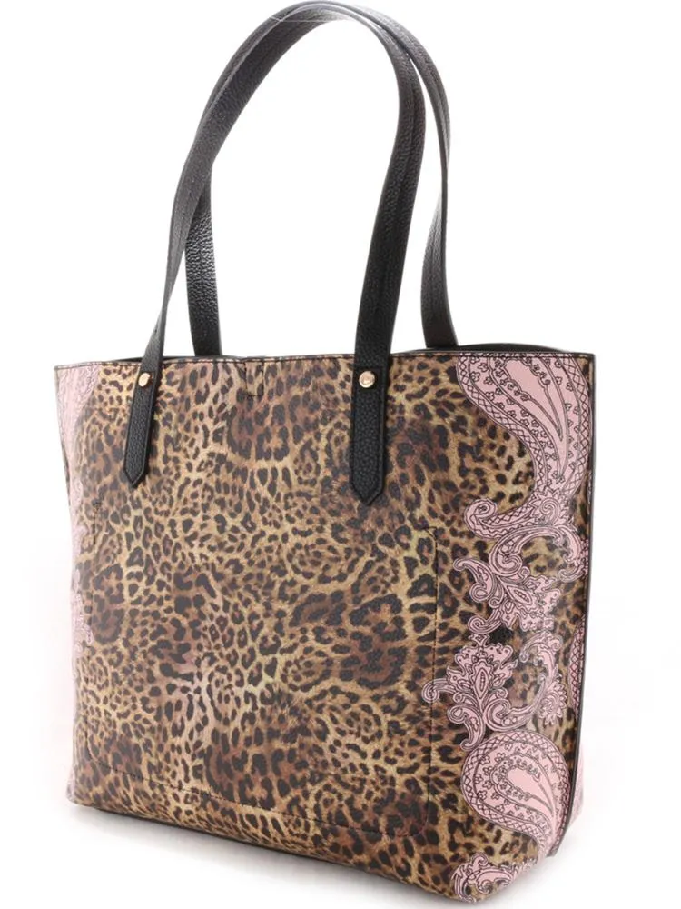 BOLSO TOTE SOLA LEOPARDO LIU*JO