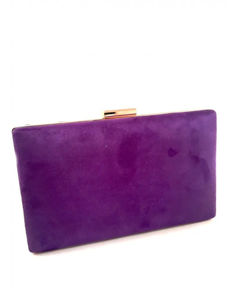 BOLSOS MORADO DE FIESTA