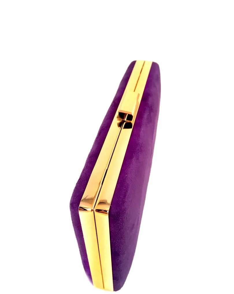 BOLSOS MORADO DE FIESTA