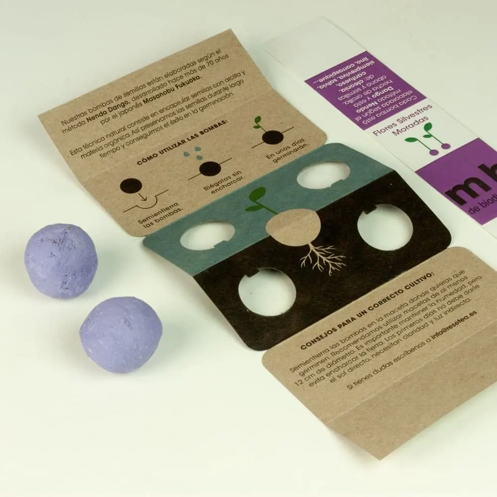Bombas de semillas de biodiversidad