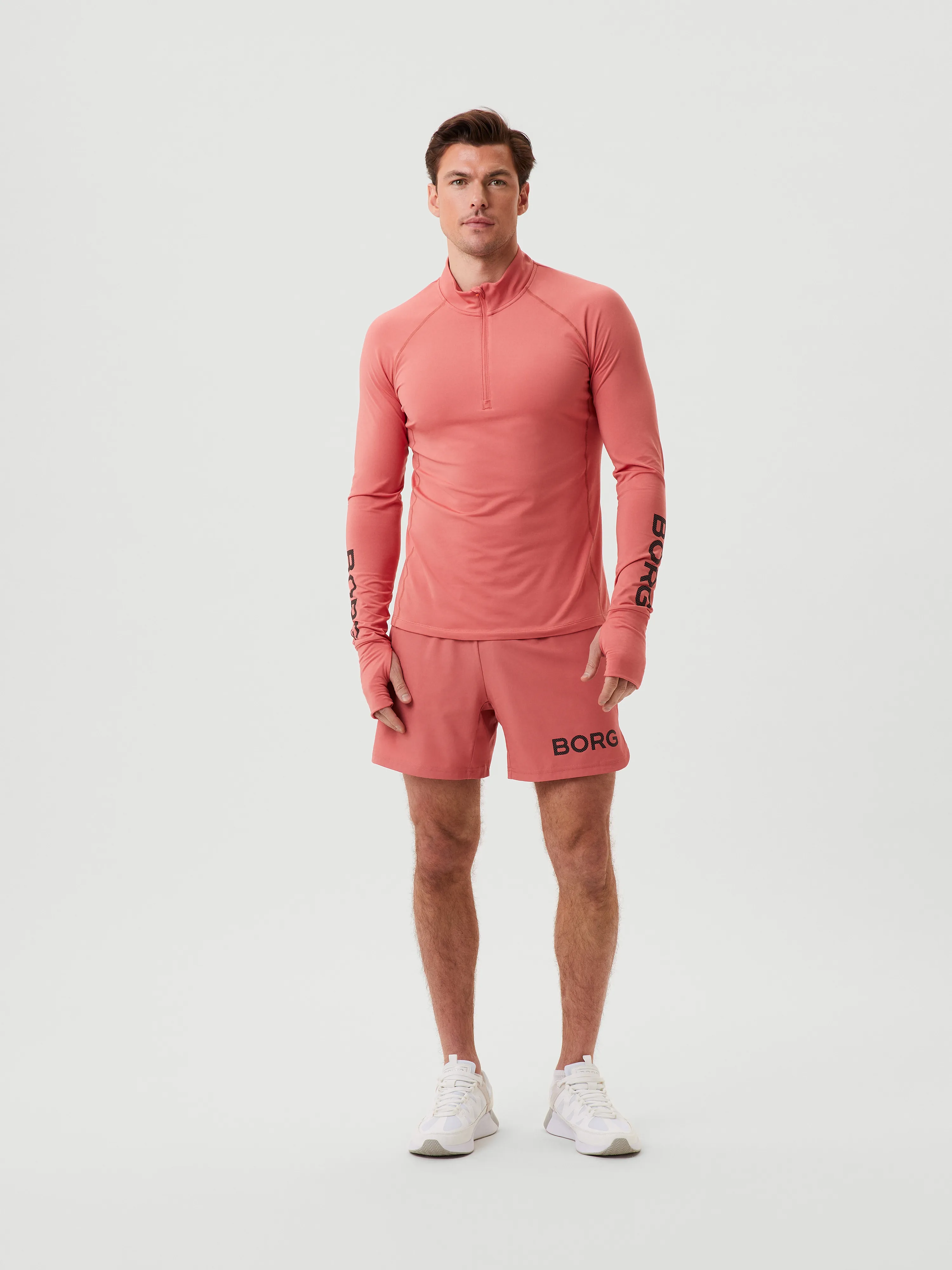 Borg Midlayer Half Zip
