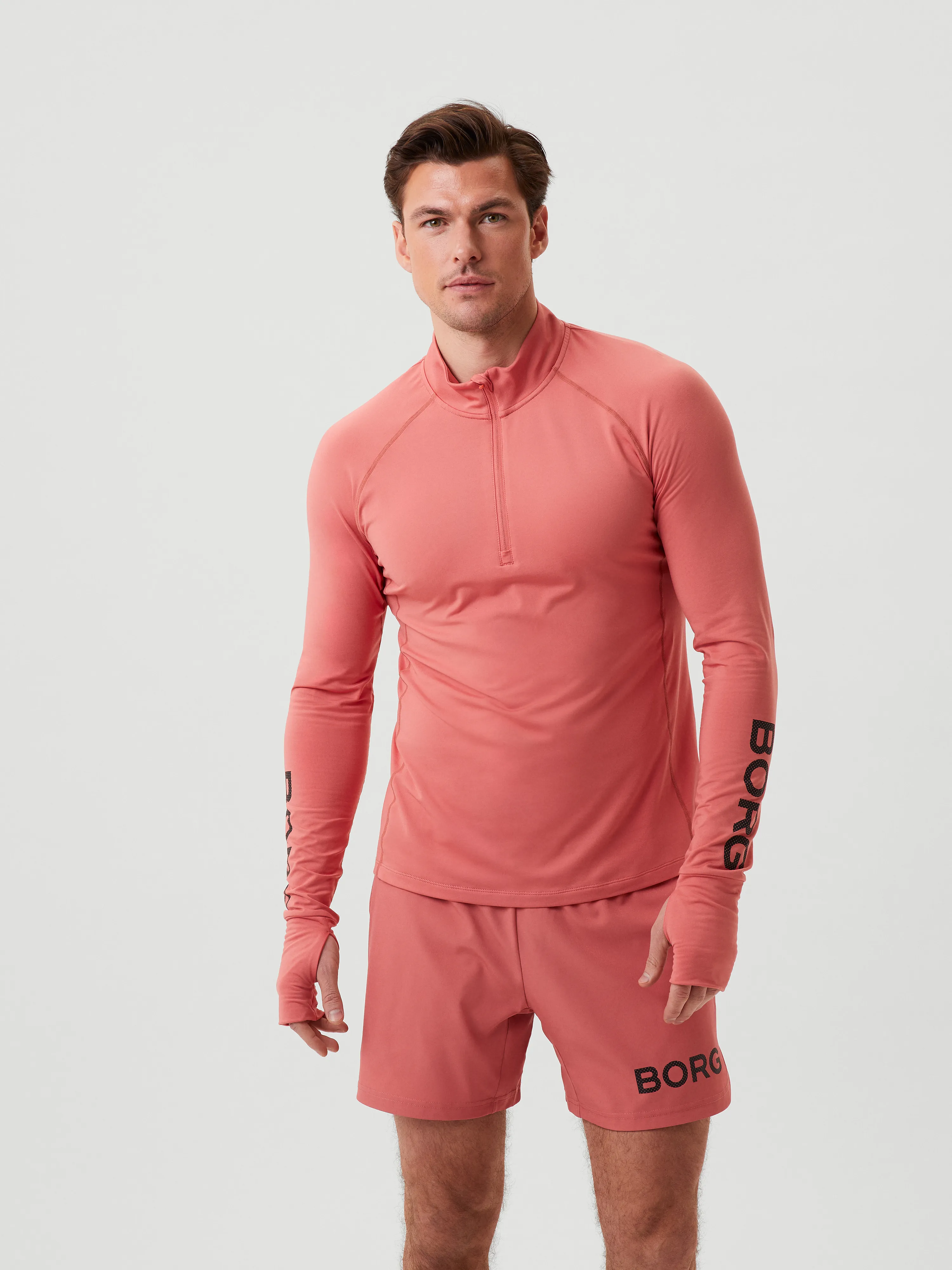 Borg Midlayer Half Zip
