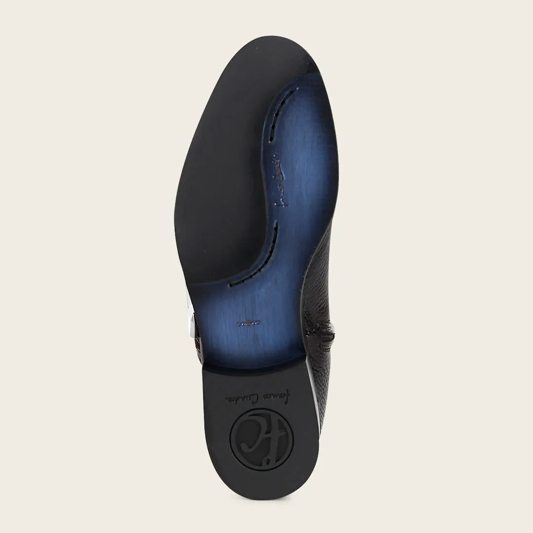 Bota casual en piel genuina para dama