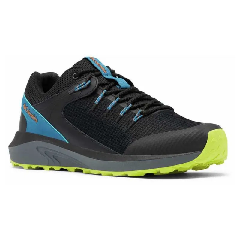 Bota de montaña Columbia Trailstorm™ Waterproof (Black, Solar) Men's