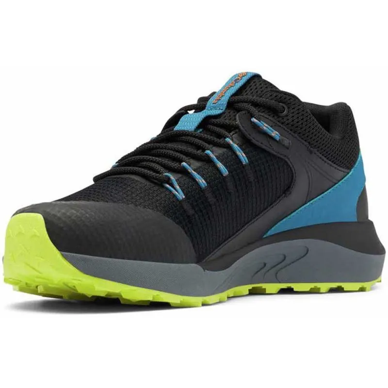 Bota de montaña Columbia Trailstorm™ Waterproof (Black, Solar) Men's