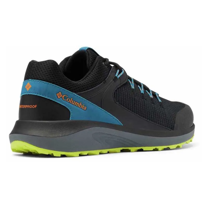 Bota de montaña Columbia Trailstorm™ Waterproof (Black, Solar) Men's