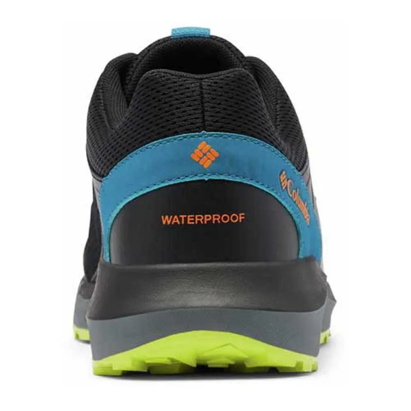 Bota de montaña Columbia Trailstorm™ Waterproof (Black, Solar) Men's