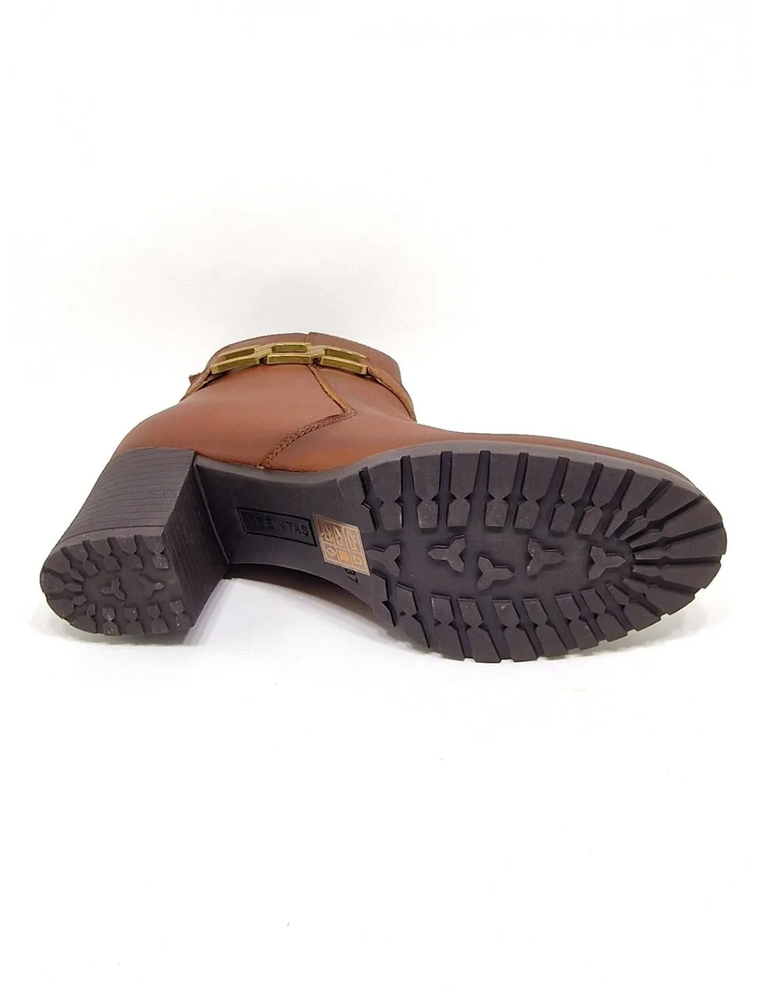 Bota de mujer Treintas en negro y cuero 4011